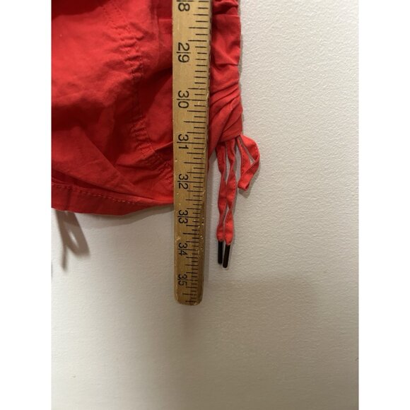 Torrid Womens Coral Orange Capri Pants Pockets Plus Size 20 - Picture 7 of 8